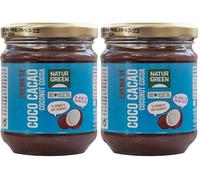 NaturGreen - Crema de Coco Cacao Bio - 200g (Paquete de 2)