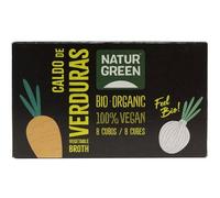 NaturGreen – Cubitos de Caldo de Verduras Bio – 8 unidades