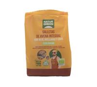 NaturGreen Galleta de Avena Integral con mijo, avellanas y coco Bio 140 g Pack 8 unidades