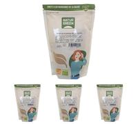 NaturGreen Harina de Algarroba, en Polvo, 500g (Paquete de 4)