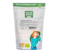 NaturGreen - Harina de Arroz, Arroz Blanco Molido, Ecológico, Condimento Bio, 100% Vegano, Sin Gluten - 500 g
