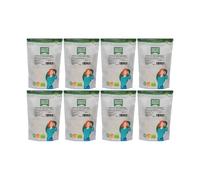 NaturGreen - Harina Integral de Trigo Sarraceno Bio, 8 x 500 g 100%, Fuente de Proteínas y Fibra, Sin Gluten, Ideal para Repostería y Mezclas Keto