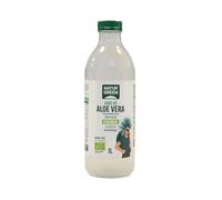 NaturGreen - Jugo de Aloe Vera con Pulpa (99,8%), 1 Litro, No Pasteurizado, con Fibra de Hoja Fresca, Digestivo, Natural y Ecológico, Sin Azúcar