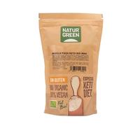 NaturGreen - Mezcla Pizza Keto, 400 g, Harina de Coco y Almendra para Base de Pizza, Baja en Carbohidratos, Ingredientes Ecológicos, Sin Gluten, Sin Lactosa, Vegana, Alta en Fibra, Vegetal