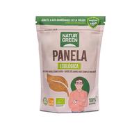 NATURGREEN Panela 500 g | Sin Gluten | Endulzante Natural | Azúcar de Caña Integral | Producto Ecológico | 100% Natural | Alternativa Saludable | Sin Aditivos | Sin Conservantes