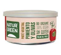 Naturgreen Paté Ecológico De Pimiento Y Olivas 125 G