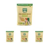 NaturGreen Semillas de Lino Dorado Molido Bio 150g | Alto en Fibra y Proteína | Fuente de Omega-3 | Sin Azúcares Añadidos | Superalimento Ecológico | Vegano | Ideal para Smoothies y Yogures
