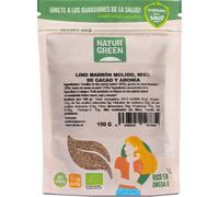 Naturgreen Semillas de Lino, Nibs De Cacao y Aronia Bio 150g