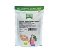 NaturGreen - Semillas de Sésamo Crudo BIO, Semillas de Ajonjolí, Fuente de Proteínas, Alto Contenido en Fibra, Sin Gluten - 225 g