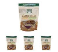 NaturGreen Semillas de Sésamo tostado 125 g (Paquete de 4)