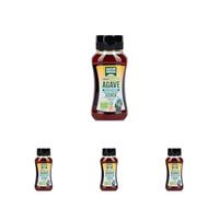 NaturGreen - Sirope de Agave Crudo Bio 236 ml, Edulcorante Natural, Agave Azul, Alternativa Vegana a la Miel y el Azúcar, Sin Gluten, Ideal para Endulzar Bebidas, Yogures y Postres (Paquete de 4)