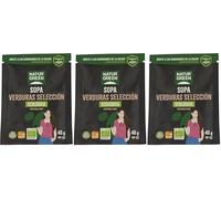NaturGreen Sopa 12 verduras Selección Bio 40g (Paquete de 3)