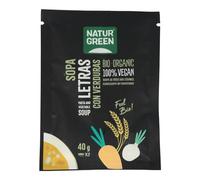 NaturGreen Sopa Letras con Verduras - 2 x 40 g