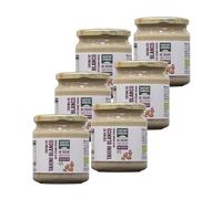 NATURGREEN - Tahini Pasta de Sésamo Tostado Bio, Tahín Puré, Elaborado con Semillas de Sésamo, Contiene 300 g, Pack 6 Unidades