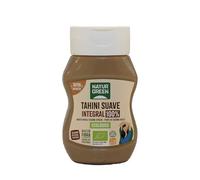 NaturGreen - Tahini Suave Integral Bio, 270 g, Tapón Antigoteo, Puré de Sésamo 100% Ecológico, Textura Cremosa, Rico en Fibra, Sin Gluten ni Azúcares, Fuente de Proteínas, Recetas Saludables