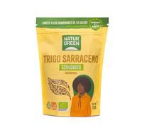 NaturGreen - Trigo Sarraceno Ecológico Bio, Bajo Contenido en Grasas Saturadas, Rico en Fibra, Fuente de Proteínas, Sin Gluten, 100% Vegano, 500 g
