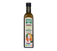 NaturGreen - Vinagre de Sidra de Manzana Bio, Producto Ecológico, Acidificación Natural, Acidez 6%, 500 ml (el paquete puede variar)