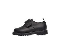 Naturino Abbey VL-Zapatillas Deportivas de Piel de Becerro, Negro 36