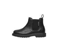 Naturino Botines chelsea de piel de becerro, Negro 32