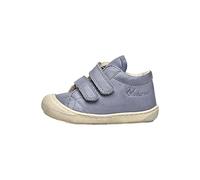 Naturino Cocoon VL-Zapatos de Piel para Primeros Pasos, Celeste 22