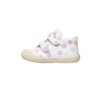 Naturino Cocoon VL-Zapatos de Piel para Primeros Pasos con Estampado de Lunares, Blanco 17