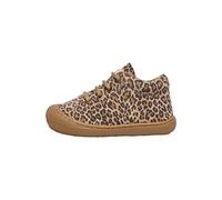 Naturino Cocoon-Zapatos para Primeros Pasos de Ante con Motivo de Leopardo, Gris Paloma 18