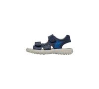 Naturino Sandalias de piel con estrellas, Azul marino 34