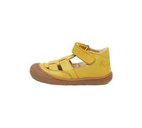 Naturino Sandalias de piel para primeros pasos, Amarillo- 19