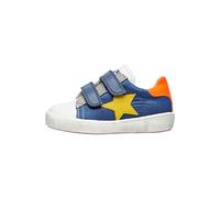 Naturino Zapatillas de Cuna Annie VL para niños, Blanco y Azul, 33 EU