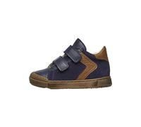 Naturino Zapatillas Deportivas de Piel y Ante, Azul Marino 34