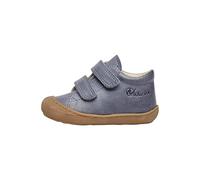 NATURINO Zapatitos Primeros Pasos de Piel, Azul Cobalto 26