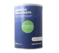 Naturitas Essentials | Magnesio bisglicinato | 230 g de polvo | Sabor Limón | Bisglicinato de magnesio y Vitamina C | Ingredientes de alta biodisponibilidad y tolerancia digestiva