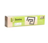 NATURL Games Domino en caja de madera, 55 piedras , color/mode (Importación USA)