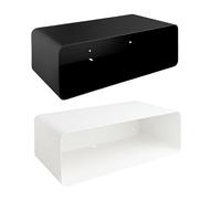 Naturl Goods Berlin - Mesita de Noche (Metal, 45 x 24 x 15 cm), Color Blanco