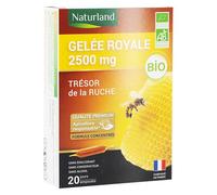 Naturland Jalea Real 2500mg Orgánica 20 ampollas