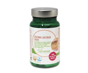 Naturlider - Enzima Lactasa 5000 FCC/ALU - Tolerasa - Facilita la Digestión de la Lactosa - 60 Cápsulas