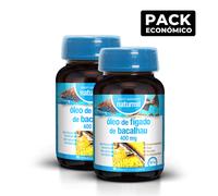 Naturmil Aceite de Hígado de Bacalao 400mg Cápsulas 2x90