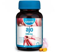 Naturmil Suplemento de Ajo 1000 mg Aceite de Allium Sativum Macerado 90 Perlas