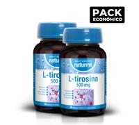 Naturmil L-tirosina 500mg Cápsulas 2x60