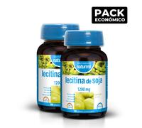 Naturmil Lecitina de Soja 1200mg Cápsulas 2x180