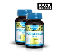 Naturmil Lecitina de Soja 500mg Cápsulas 2x120