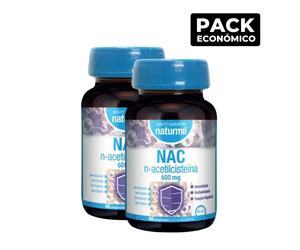 Naturmil NAC N-Acetilcisteína 600 mg Comprimidos 2x60