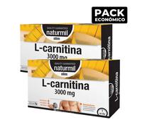 Naturmil Slim L-Carnitina Forte 3000mg Ampollas 2x20