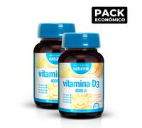 Naturmil Vitamina D3 4000 UI Cápsulas 2x60