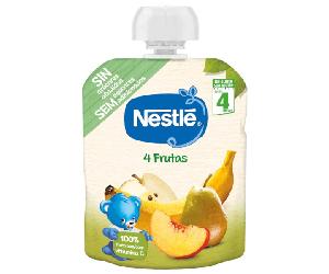 Naturnes Nestlé Bolsa de 4 Frutas 90 gr