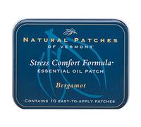Naturopatch Of Vermont Bergamot All Natural Stress Relief Aromatherapy Essential Oil Body Patches, 10-Count Tin by Naturopatch of Vermont