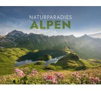 Naturparadies Alpen Kalender 2026: Imposanter Bergkalender im großen Querformat (54x42 cm) | Deutschland, Österreich, Schweiz