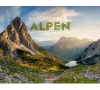 Naturparadies Alpen Kalender 2027: Imposanter Bergkalender im großen Querformat (54x42 cm) | Deutschland, Österreich, Schweiz