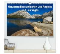 Naturparadiese zwischen Los Angeles und Las Vegas (hochwertiger Premium Wandkalender 2026 DIN A2 quer), Kunstdruck in Hochglanz: Fotos, die während eines Roadtrips entlang der Sierra Nevada entstanden