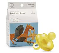 Natursutten Mariposa - Chupete ecológico de goma natural con tetina redonda, a partir de 12 meses